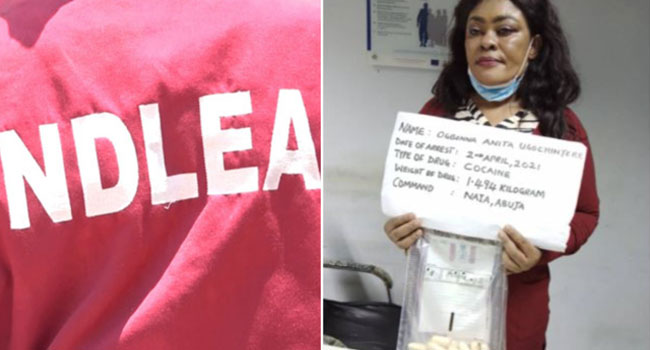 NDLEA arrests mother-of-three with 100 wraps of cocaine