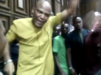 BREAKING: DSS fails to produce Nnamdi Kanu in court, judge adjourns trial till October
