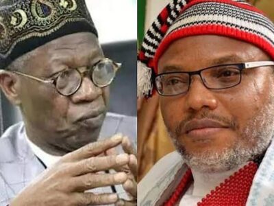 Nnamdi Kanu Lived A Life Of Luxury Abroad – Lai Mohammed