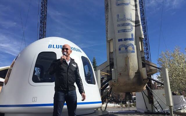 World’s richest man Jeff Bezos goes into space