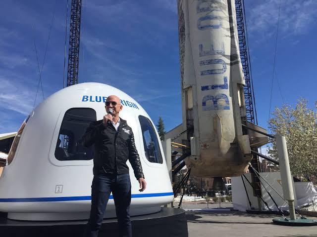 World’s richest man Jeff Bezos goes into space