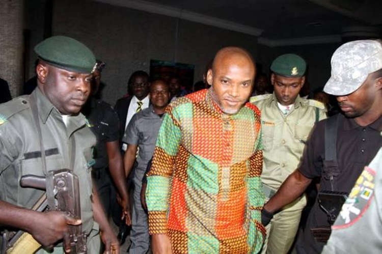 Court rejects Nnamdi Kanu’s plea to be moved to Kuje correctional Centre