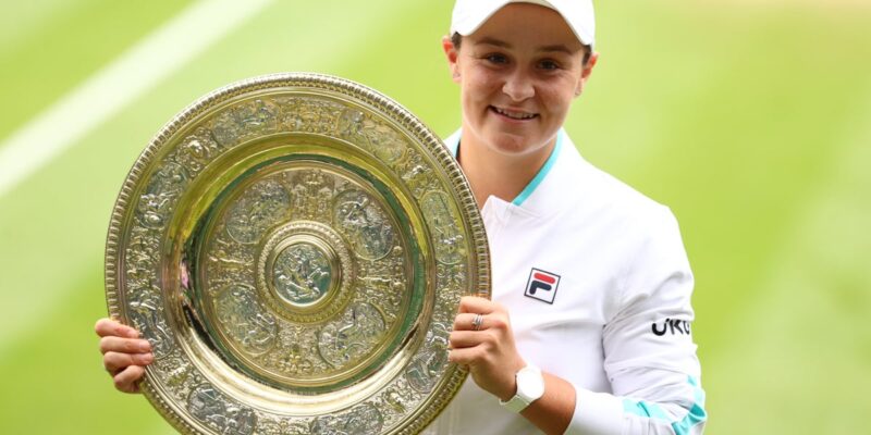 BREAKING: Barty wins first Wimbledon title, beats Pliskova