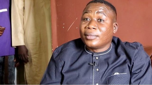 BREAKING: Yoruba nation activist Sunday Igboho arrives Beninise court