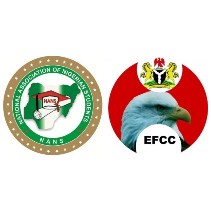 NANS pledges support for EFCC