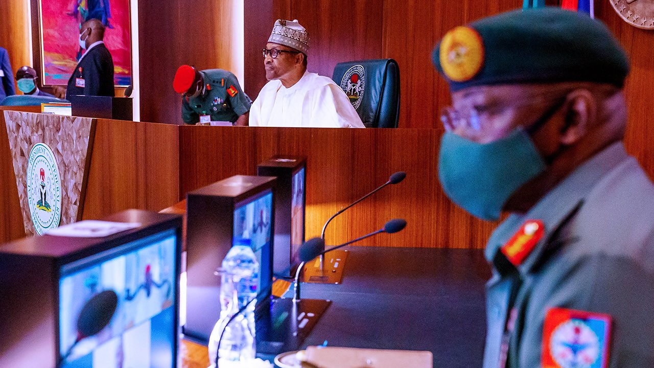 Buhari, Security Chiefs meet on insecurity