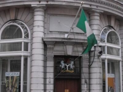 Nigerian High Commission in London closes after two officials test positive for COVID-19