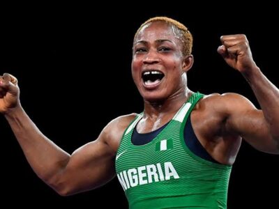 JUST IN: Oborududu wins silver in women wrestling at Tokyo Olympics