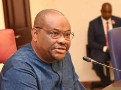 JUST IN: Drama as Wike storms PDP BoT meeting
