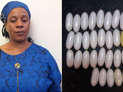 Woman remanded in prison custody for exporting 600 grams of Cocaine