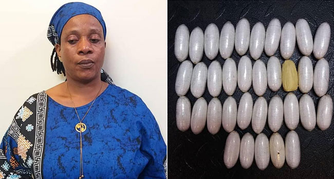 Woman remanded in prison custody for exporting 600 grams of Cocaine