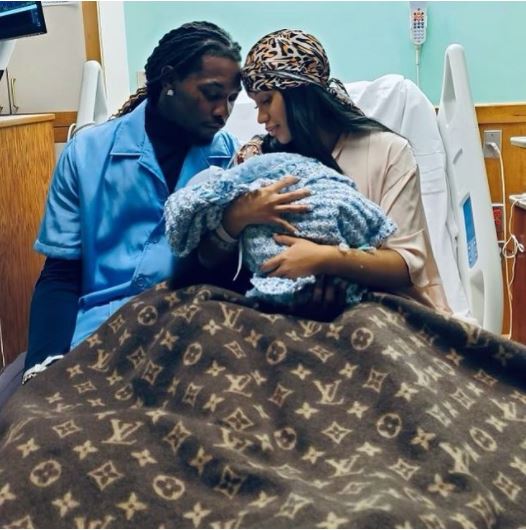 Cardi B and hubby Offset welcome second child