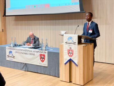 At Cambridge, Bawa advocates global action against financial crimes