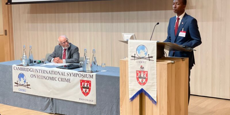 At Cambridge, Bawa advocates global action against financial crimes