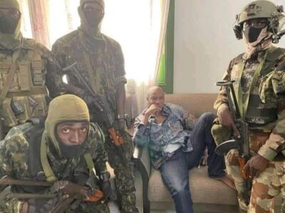 Guinea President Conde 'taken' and government dissolved – Army putshists