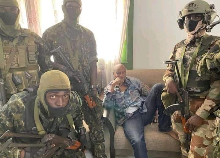 Guinea President Conde 'taken' and government dissolved – Army putshists