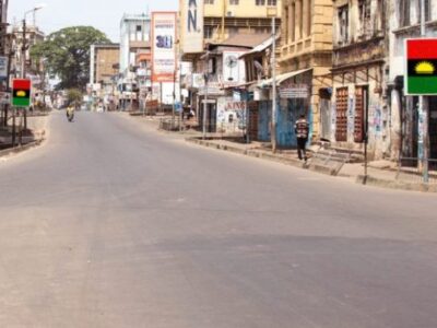 IPOB declares war on hoodlums enforcing sit-at-home on Mondays