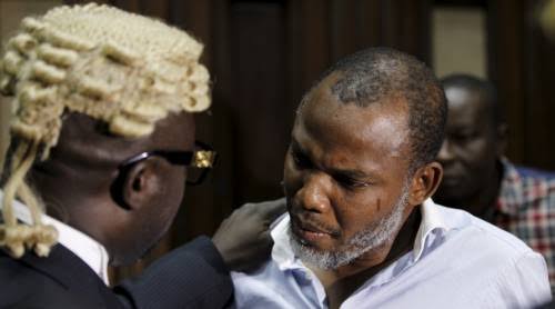 Tension in Umuahia as Nnamdi Kanu heads to court over health issues