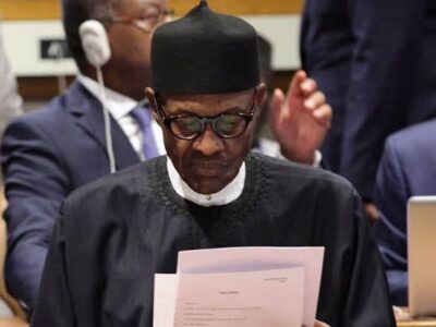 President Buhari attends UN General Assembly in New York