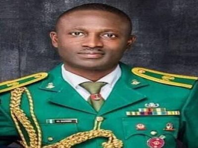 Abducted NDA Officer, Major Datong regains freedom