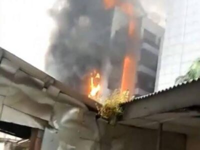 Fire guts NPA headquarters in Lagos
