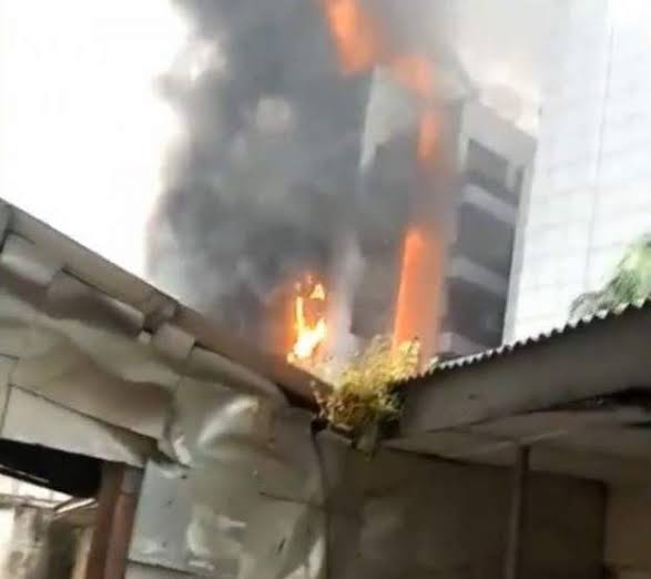 Fire guts NPA headquarters in Lagos