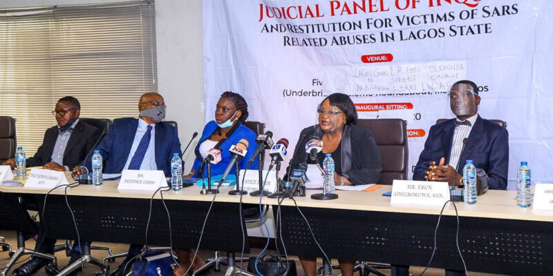 BREAKING: Lagos #EndSARS panel ends sittings