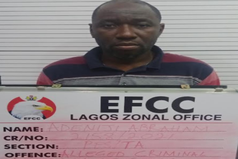 EFCC arrests man for allegedly defrauding a Chinese National of N82.8m