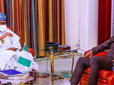 Jonathan, Buhari hold closed-door meeting in Abuja