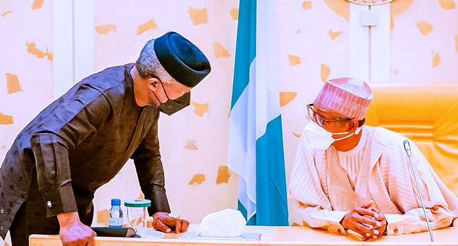 Buhari presides over security meeting in Aso Rock