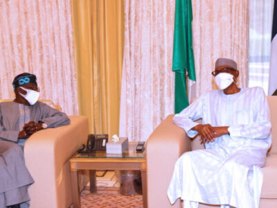 Tinubu meets Buhari in Aso Rock: What was discussed