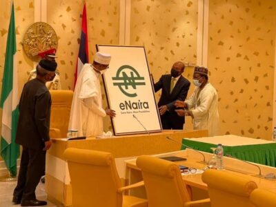 BREAKING: Buhari launches e-Naira