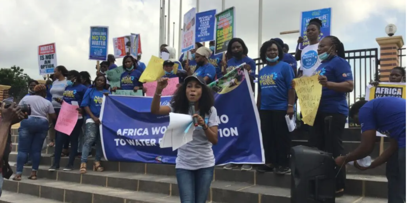 Women storm Alausa, petition Sanwo-Olu over water privatisation