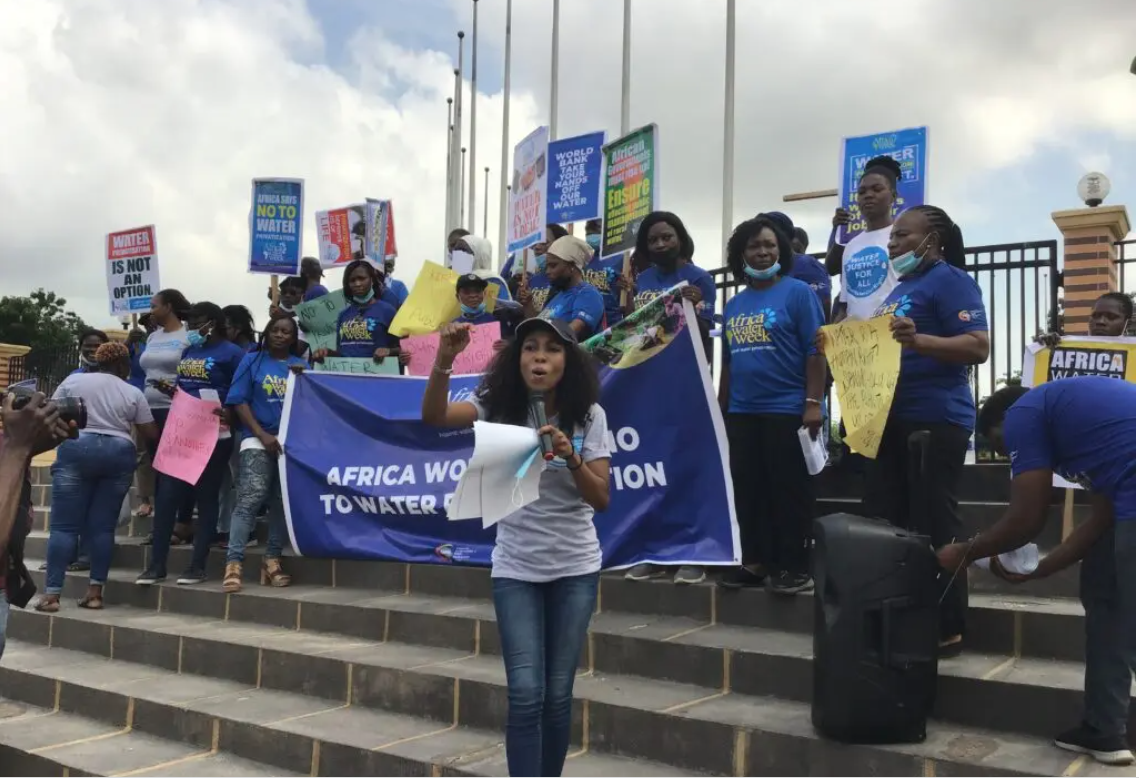 Women storm Alausa, petition Sanwo-Olu over water privatisation