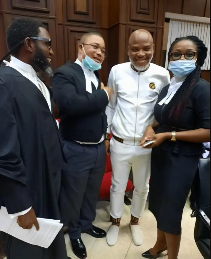 Court rejects Kanu’s request for transfer to Kuje, adjourns case until Nov 10