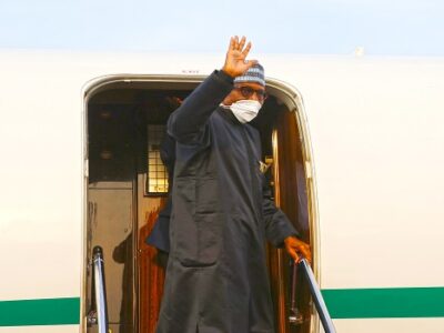 Buhari departs Abuja for COP26 in Glasgow