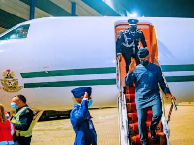 JUST IN: Osinbajo arrives UK ahead of UN Energy Summit (PHOTOS)