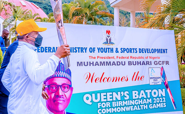 Osinbajo receives Queen’s Baton for 2022 Commonwealth Games