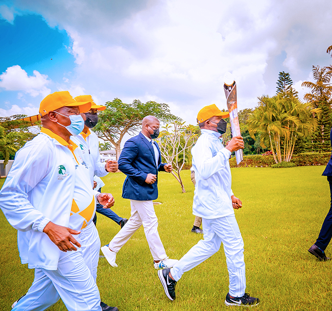 Osinbajo receives Queen’s Baton for 2022 Commonwealth Games