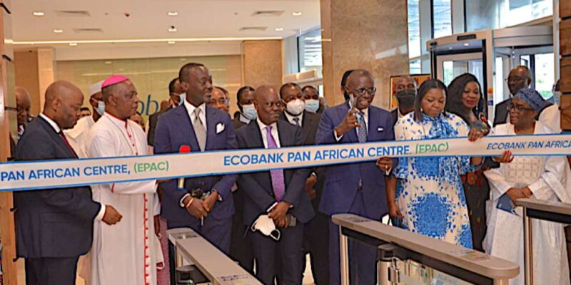Lagos State Governor unveils Ecobank Pan African Centre, lauds bank’s smart building initiative