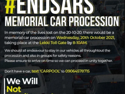 #EndSARS Anniversary: Falz, Mr Macaroni announce memorial procession