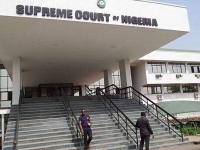 JUST IN: Supreme Court reserves judgment in dispute between FG, 36 States over judicial funding