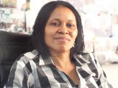 Okei-Odumakin gives birth to twins after husband’s death