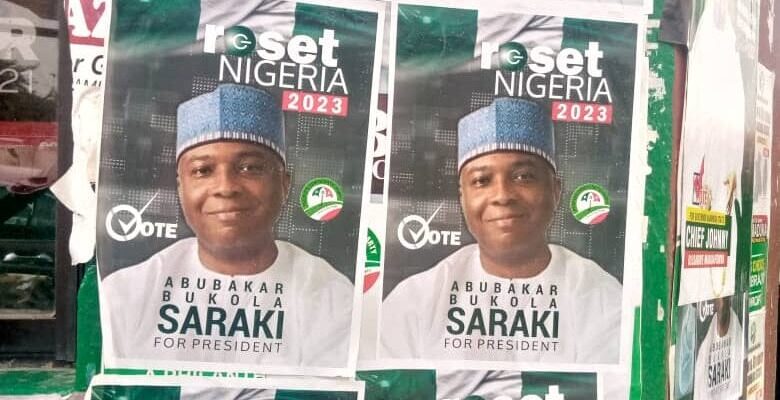 PDP National Convention: Presidential campaign posters, banners of Atiku, Saraki, others flood venue