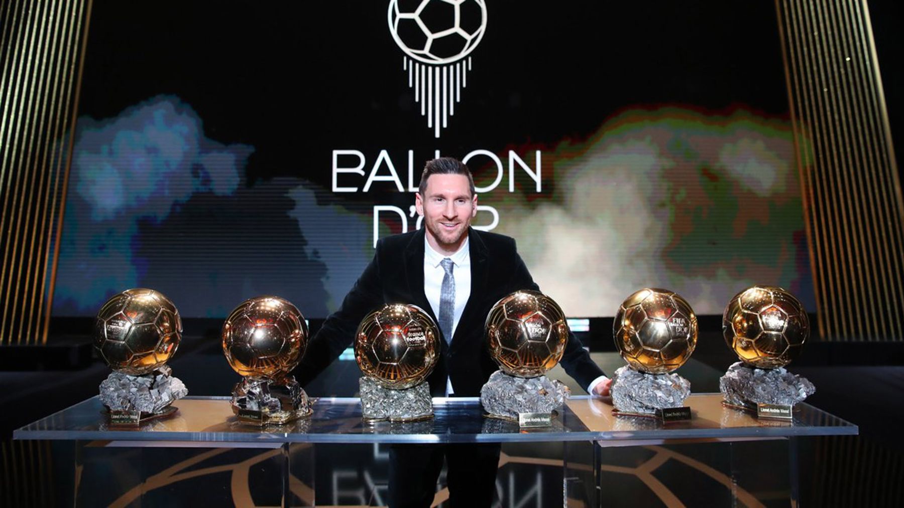 Messi wins record seventh Ballon d’Or prize