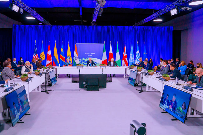 COP26: Buhari participates in launch of Global Methane Pledge