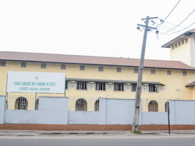 Hoodlums laid siege at the Lagos State High Court