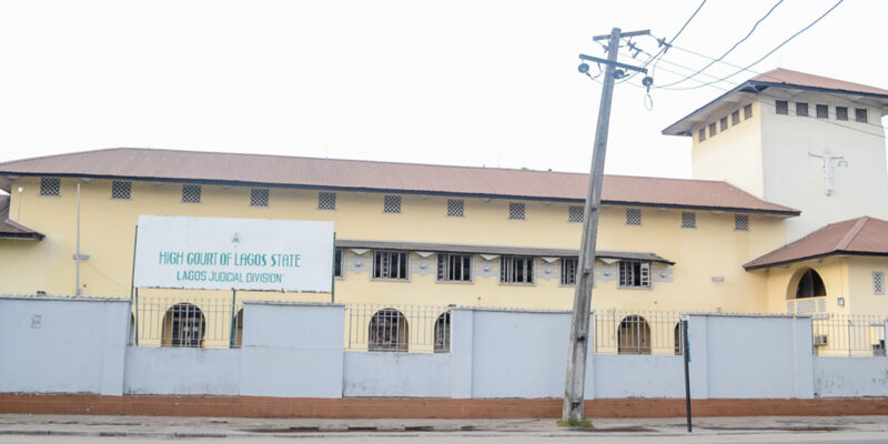 Hoodlums laid siege at the Lagos State High Court