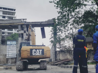 Lagos Govt commences ‘controlled demolition’ on site of Ikoyi building collapse