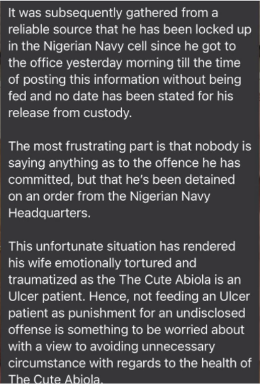 Nigerian comedian Cute Abiola declared missing